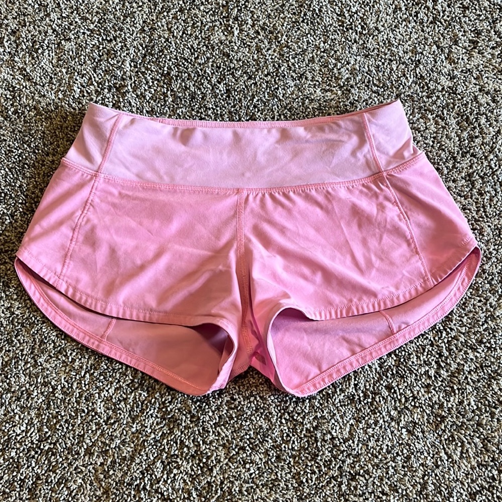 Lululemon Shorts (Pink) size 2, 2.5”